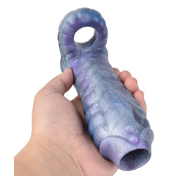 ExtendMyDick Gaine de pénis Monster Snaq 13 x 5cm Bleue
